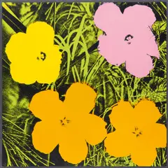 Flowers by Andy Warhol, 1970, Serigrafie auf festem Papier, sold May 2017