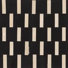 Kaugummibild by François Morellet, 1971, Collage (Öl auf Leinwand, mit Kaugummis beklebt), sold Jun 2017