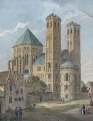 Bergmann, Auktion 407, Los 391, Kolorierte Lithographie auf auf Papier