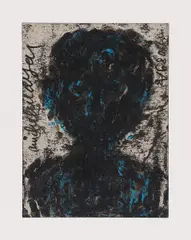 Michel Nedjar, Ohne Titel, Mischtechnik auf Karton