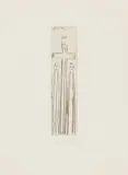 Oswald Tschirtner, O.T, 1979, Radierung auf Velin
