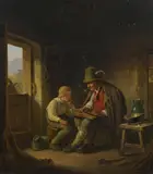 Karl von Enhuber, Auktion 399, Los 1486, Öl auf Holz