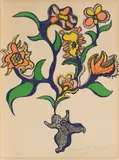 Niki de Saint Phalle, Rêve, 1971, Farblithografie auf ARCHES FRANCE (Wasserzeichen)