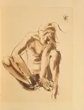 Georg Kolbe, Sitzender weiblicher Akt
