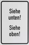 Timm Ulrichs, Siehe unten! Siehe oben!, Serigrafie