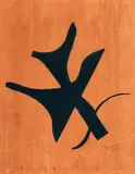 Georges Braque, Auktion 404, Los 411, 1962, Holzschnitt über farbigem Fond auf Japan