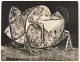 Auktion 401, Los 79 by Pablo Picasso, 1949, Lithografie auf Arches (Wasserzeichen), sold Nov 2017
