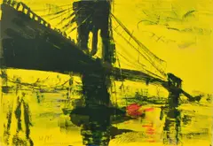o.T by Rainer Fetting, 1999, Farblithografie auf Arches France, sold Feb 2018