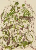 Arman, Ohne Titel (Hommage à Picasso), 1974, Farblithografie auf ARCHES FRANCE (Wasserzeichen)