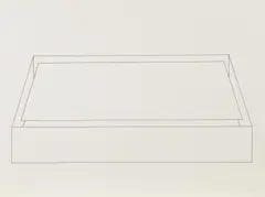 Ohne Titel (Hommage a Picasso) by Donald Judd, 1974, Lithografie auf BFK RIVES FRANCE (Wasserzeichen), sold Oct 2017
