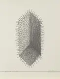 Hommage à Picasso by Günther Uecker, 1974, Lithografie auf Büttenkarton, sold Oct 2017