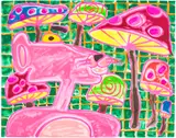 Katherine Bernhardt, Humid, 2024, Lithograph in colours, on Somerset paper, the full sheet