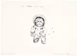 Tracey Emin, Space Monkey, 2009, Polymer-gravure etching, on wove paper, with full margins
