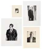 Stephen Conroy, Thief; Figure Study 1; Figure Study 2; and The Man Who Drew Too Much
