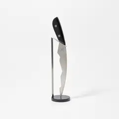Allen Jones, Dangerous Curves, 2008, Wood and stainless steel multiple, with steel stand, all contained in the original wooden presentation box with printed title