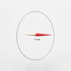 Ólafur Elíasson, 360° Compass, 2009, painted wood, magnet, steel, wire