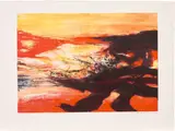 Zao Wou-ki, Untitled, from Nobel Prize Portfolio (Å. 248), 1974, Etching with aquatint in colours, on Arches paper, with full margins