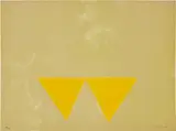 William Scott, First Triangles, from A Poem for Alexander (A. 39), 1972, Screenprint in colours, on wove paper, the full sheet