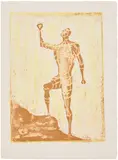 Henry Moore, Prometheus on the Rock, from Prométhée (Prometheus) (C. 32)