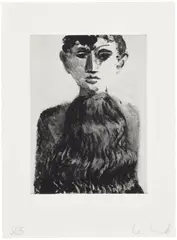Lenz Geerk, Cathy and Heathcliff, 2019, Etching and aquatint, on wove paper, with full margins, with the accompanying book Wuthering Heights , illustrated by the artist