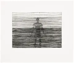 Antony Gormley, Another Place, 2013, Etching, on BFK Rives paper, with full margins