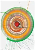 Damien Hirst, Untitled (Spin Painting), 2014, Mixed media, on wove paper