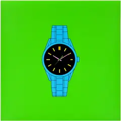 Michael Craig-Martin, Watch, from Personal Possessions (C. 70e), 2022, Screenprint in colours, on Somerset paper, the full sheet