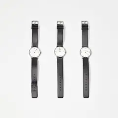 Orologio Annuale (Annual Watch): three works by Alighiero Boetti, 1988; 1989; and 1990, Three steel wristwatches with leather straps, sold May 2026