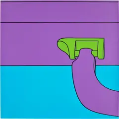 Michael Craig-Martin, Briefcase, from Fragments (C. 42a), 2015, Screenprint in colours, on Somerset Satin paper, the full sheet