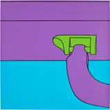 Michael Craig-Martin, Briefcase, from Fragments (C. 42a), 2015, Screenprint in colours, on Somerset Satin paper, the full sheet