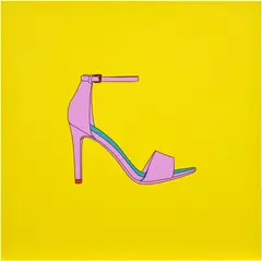 Michael Craig-Martin, Stiletto, from Personal Possessions (C. 70c), 2022, Screenprint in colours, on Somerset paper, the full sheet