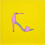 Michael Craig-Martin, Stiletto, from Personal Possessions (C. 70c), 2022, Screenprint in colours, on Somerset paper, the full sheet