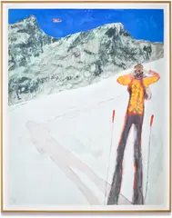 Peter Doig, Lost, from Zermatt (D1-3), 2022, Giclée print in colours, on cotton smooth rag paper, the full sheet