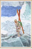 Peter Doig, Alpinist (D2-1B), 2023, Giclée print in colours, on cotton smooth rag paper, the full sheet