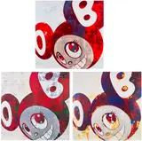 Takashi Murakami, And then, and then and then and then and then: three prints