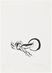 Marc Chagall, Le petit ange (The Little Angel) (M. 179), 1957, Lithograph, on BFK Rives paper, with full margins