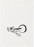 Marc Chagall, Le petit ange (The Little Angel) (M. 179), 1957, Lithograph, on BFK Rives paper, with full margins