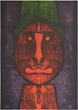 Rufino Tamayo, Cabeza en rojo (Head in Red) (P. 146), 1973, Lithograph in colours, on wove paper, the full sheet
