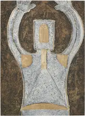 Rufino Tamayo, Personaje en blanco (Person in White) (P. 170), 1975, Etching in colours, on Guarro paper, the full sheet