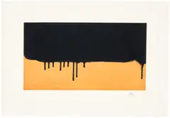 Robert Motherwell, Riverrun (E. & B. 468), 1988, Etching and aquatint in colours, on German etching paper, with full margins