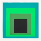 Josef Albers, DR-b (D. 181), 1968, Screenprint in colours, on heavy board, with full margins