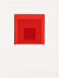 Josef Albers, SP-J (D. 209), 1971, Screenprint in colours, on Mohawk Superfine Bristol paper, with full margins