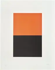 Ellsworth Kelly, Untitled, from Prints for Phoenix House (A. 84), 1972, Lithograph in colours, on BFK Rives paper, with full margins