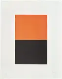Ellsworth Kelly, Untitled, from Prints for Phoenix House (A. 84), 1972, Lithograph in colours, on BFK Rives paper, with full margins