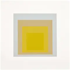Josef Albers, I-S LXXIIIa (D. 218), 1973, Screenprint in colours, on German etching paper, with full margins