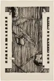 Jasper Johns, Ventriloquist (U.L.A.E. 250), 1990, Lithograph, on J. Whatman paper, with full margins
