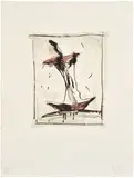 Claes Oldenburg, Apple Core (A. & P. 235), 1991, Lithograph in colours, on Richard de Bas Narcisse paper, with full margins
