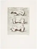 Henry Moore, Three Reclining Figures (C. 184)