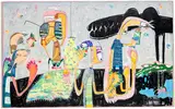 Rafa Macarrón, Untitled, 2023, Screenprint in colours, on wove paper, the full sheet