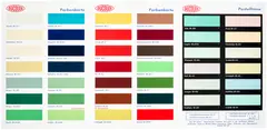 Colour Chart (H2) by Damien Hirst, 2017, giclée print and UV spot-varnish on aluminium, sold Sep 2026